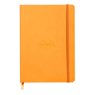 Rhodia Softcover Notebook - A5 - Orange - Dotted